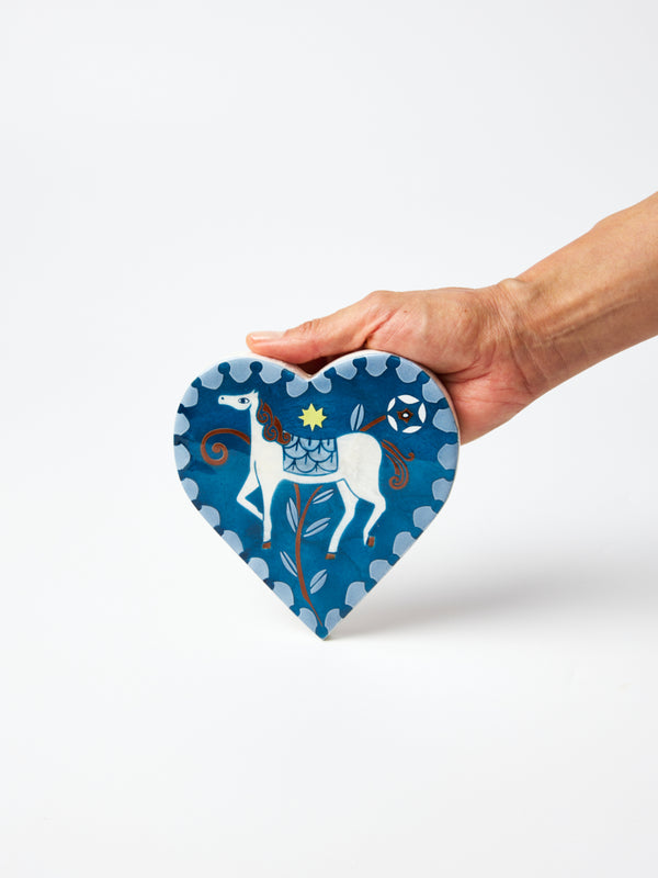 PALOMA HEART BLUE HORSE