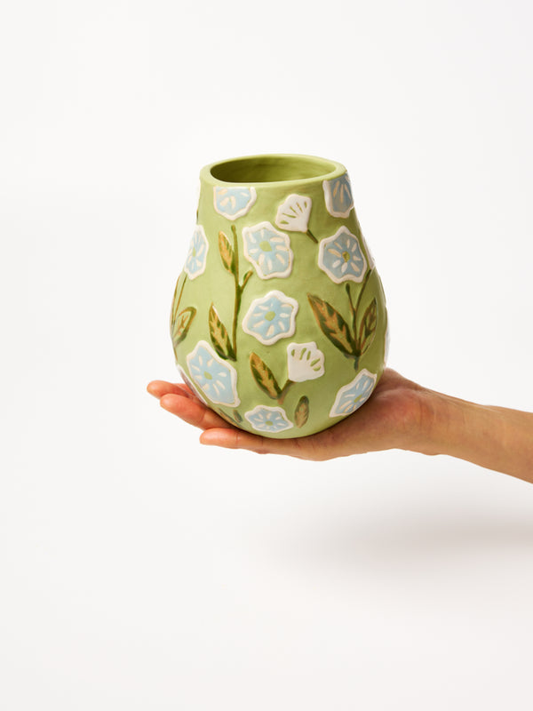 JUNIPER VASE GREEN