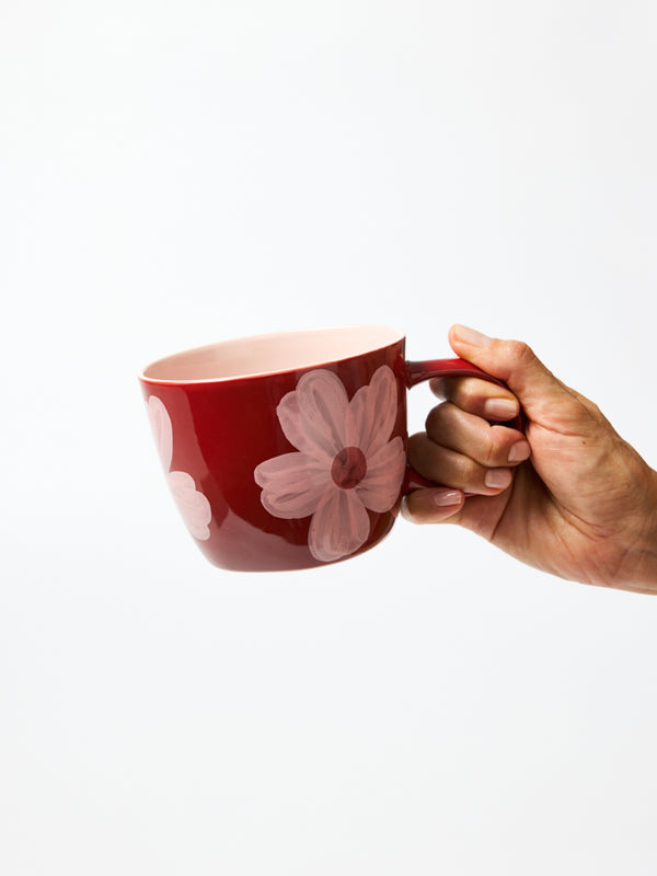 CHINO MUG BOSS DAISY WINE