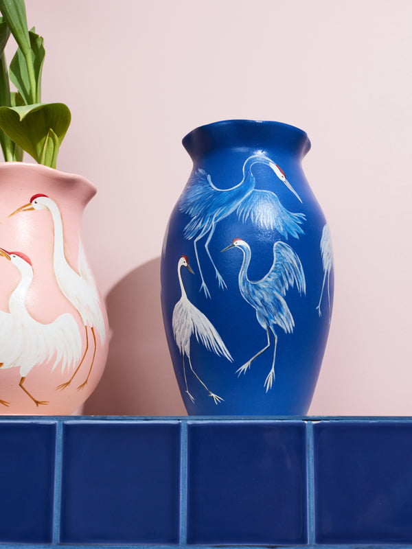 ODETTE VASE SAPPHIRE