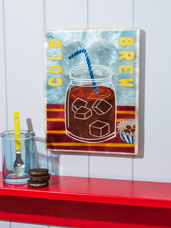BARISTA WALL ART COLD BREW
