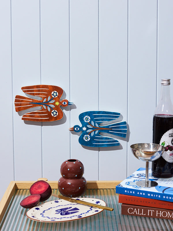 PALOMA WALL ART BROWN BIRD
