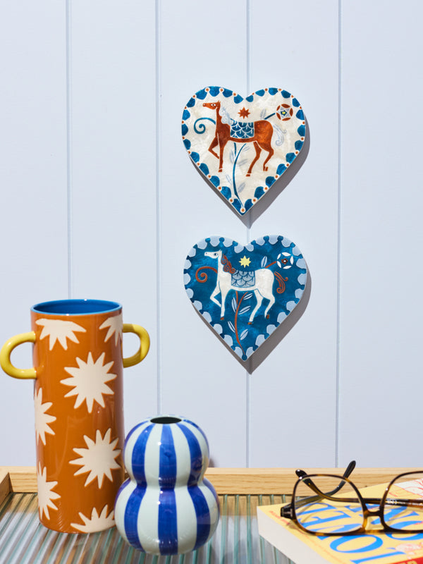PALOMA HEART BLUE HORSE