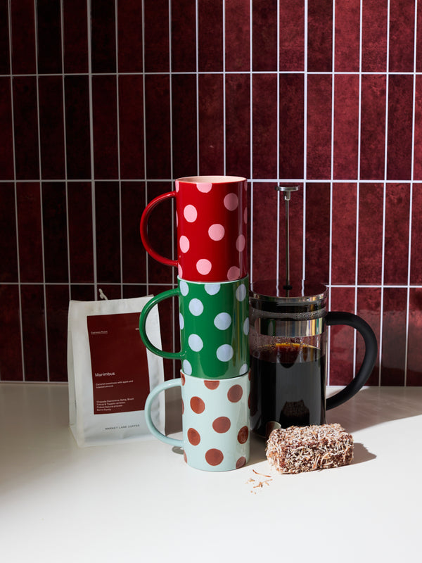 HAPPY MUG SPOT BROWN