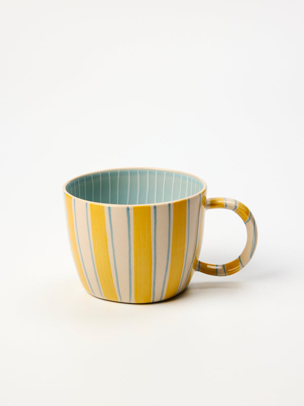 CHINO MUG TICKING YELLOW