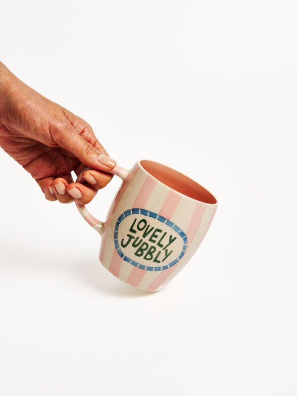 LOVE NOTES MUG LOVELY JUBBLY