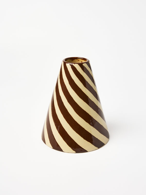 JESTER VASE CHOCOLATE SWIRL