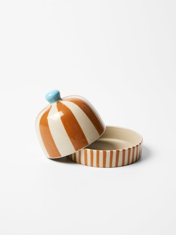 BLOOMIE MINI BUTTER DISH HONEY