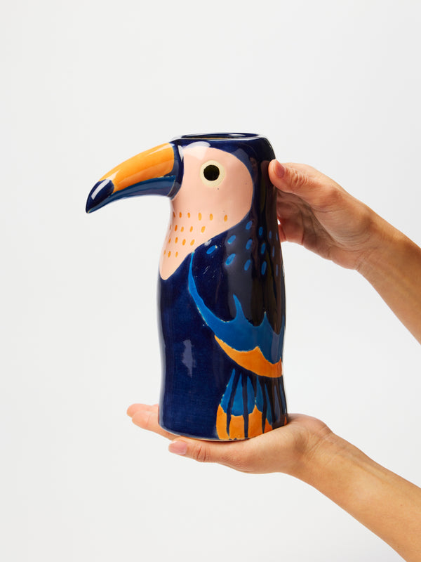 TOUCAN CLUB VASE TANGO