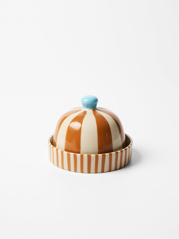 BLOOMIE MINI BUTTER DISH HONEY