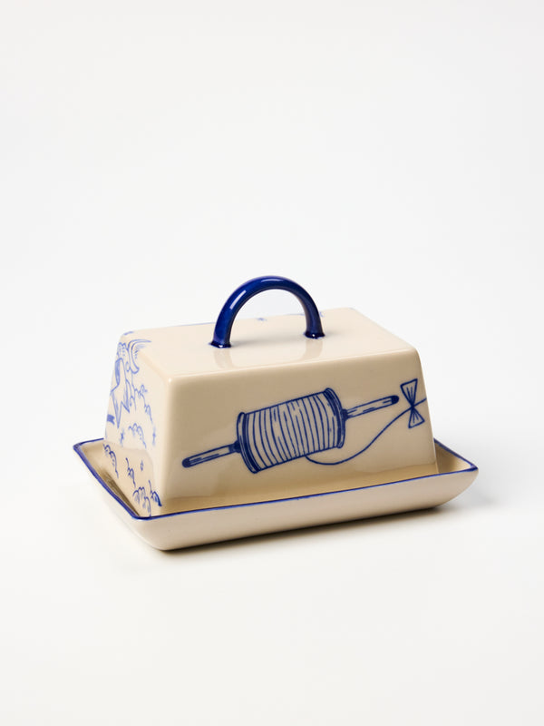 INKED BUTTER DISH TOO EASY