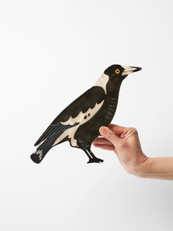 AERIAL WALL ART MAGPIE