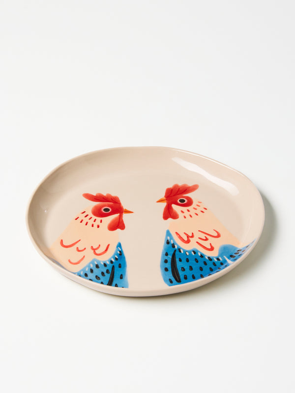 COOP BARN BLUE PLATE