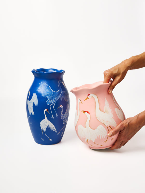 ODETTE VASE SAPPHIRE