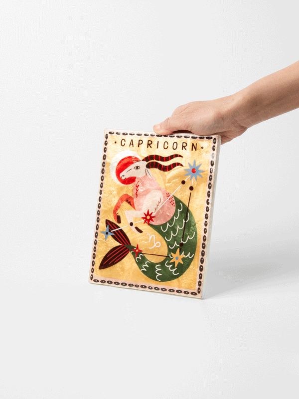 ZODIAC WALL ART CAPRICORN