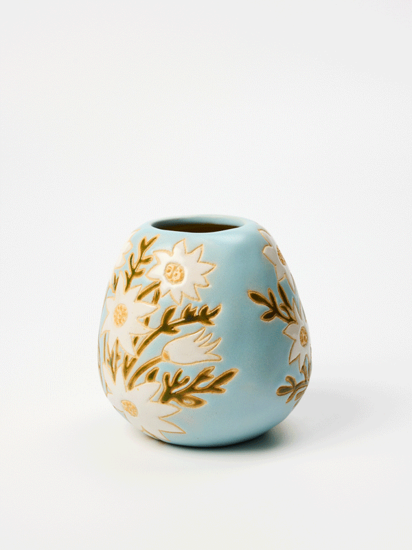FLOWER MARKET VASE FLANNEL