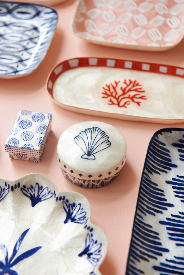 ATLANTIC PALM BOX BLUE