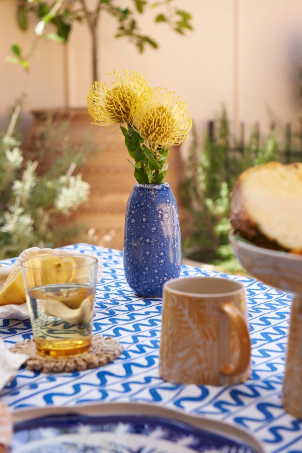 DEL SOL BIRD MUG MUSTARD