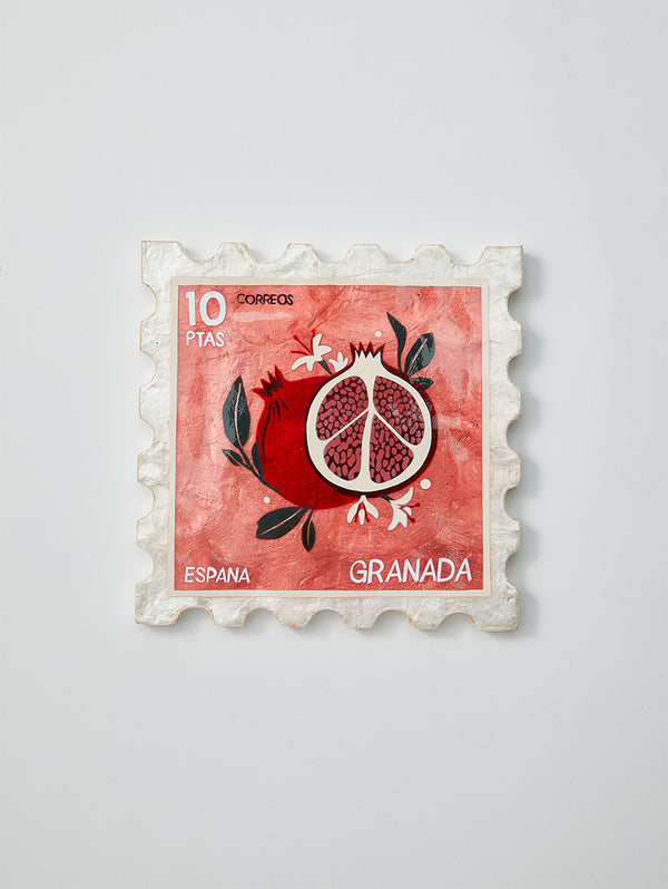 FIESTA POMEGRANATE STAMP