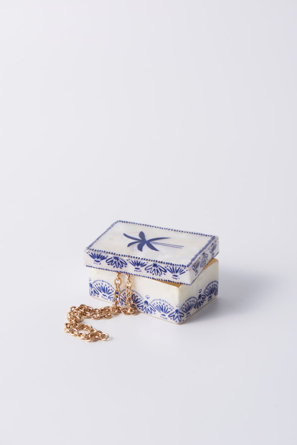 ATLANTIC PALM BOX BLUE