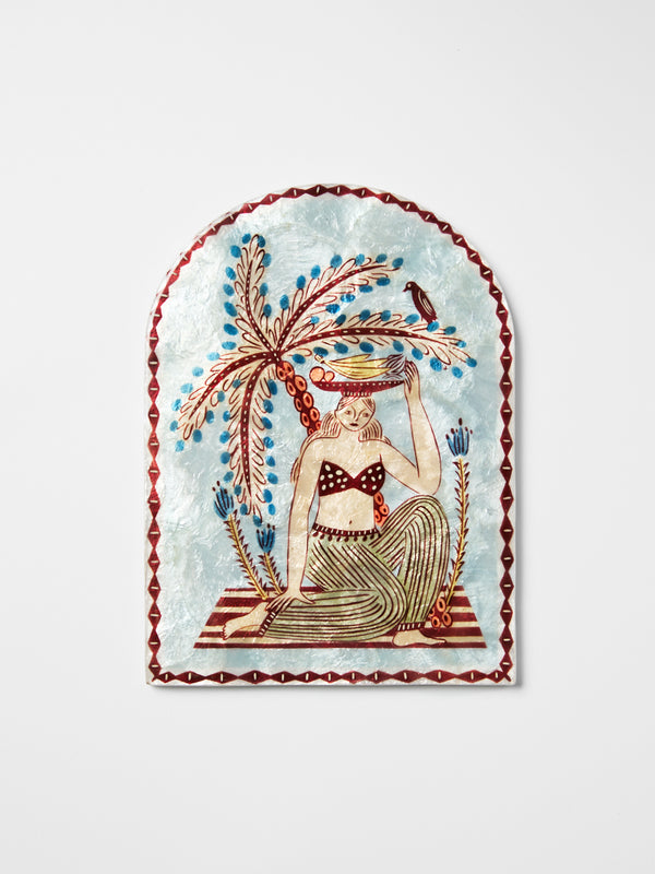 BANANA MOON WALL ART ARCH