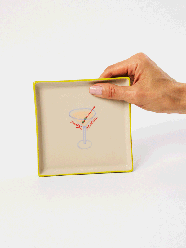 HAPPY HOUR MARTINI DISH