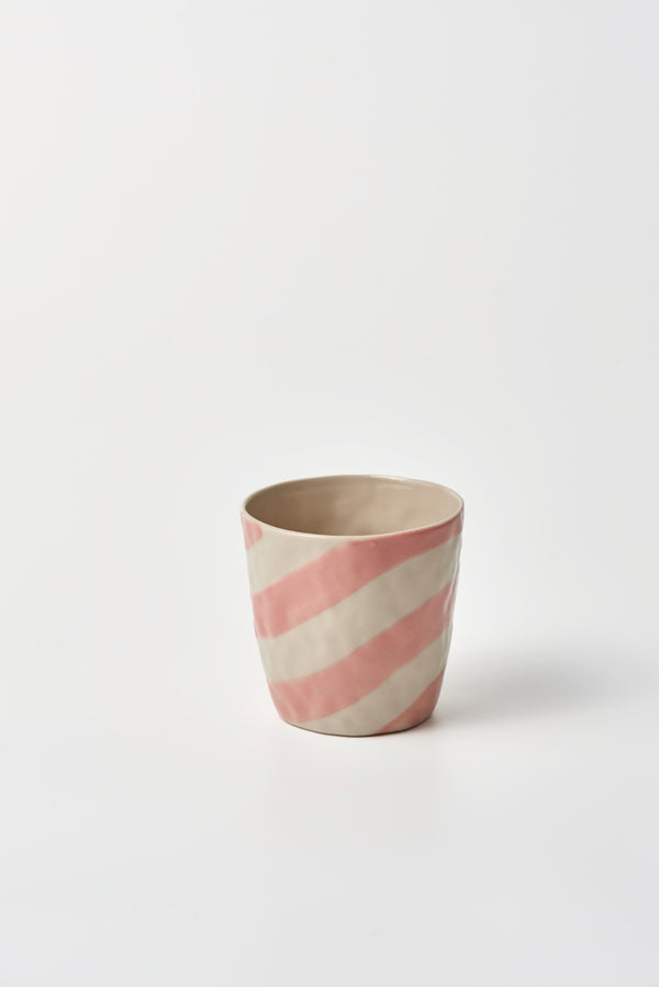 CABANA STRIPE TUMBLER PINK
