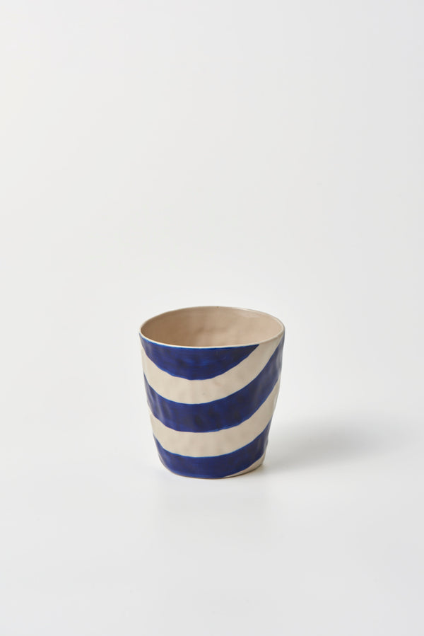CABANA STRIPE TUMBLER BLUE