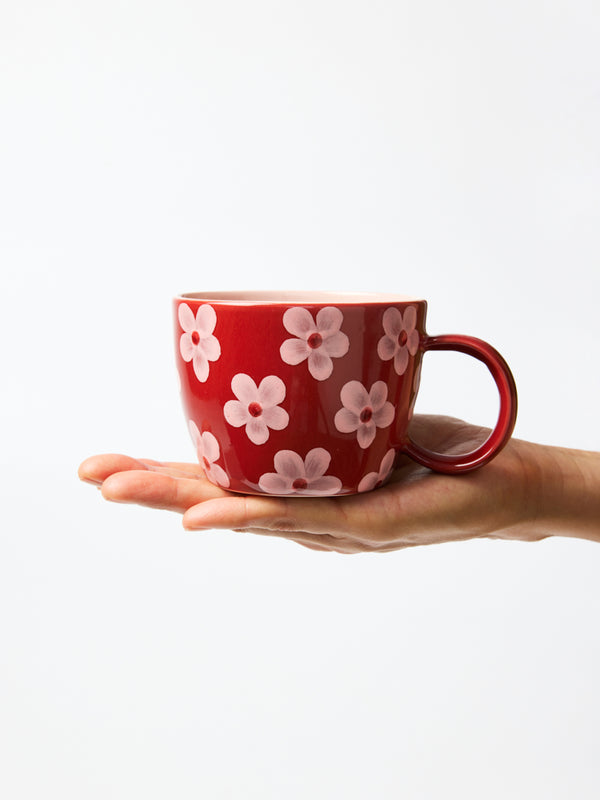 CHINO MUG DAISY WINE