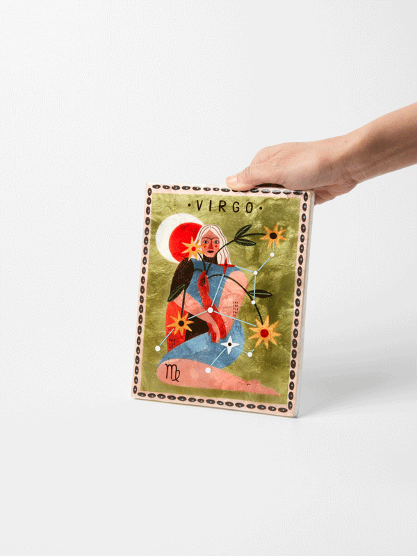 ZODIAC WALL ART VIRGO