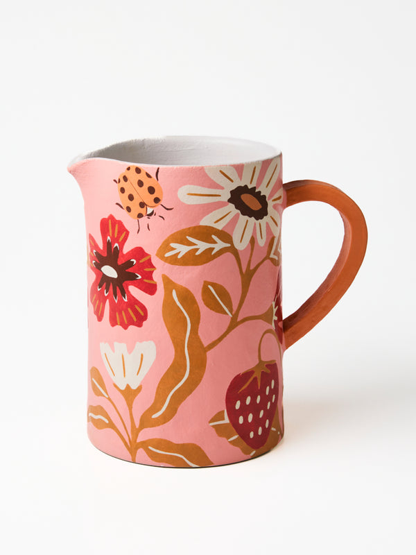 MEADOW JUG PINK