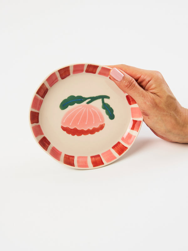 BLOOMIE PINK FLOWER DISH