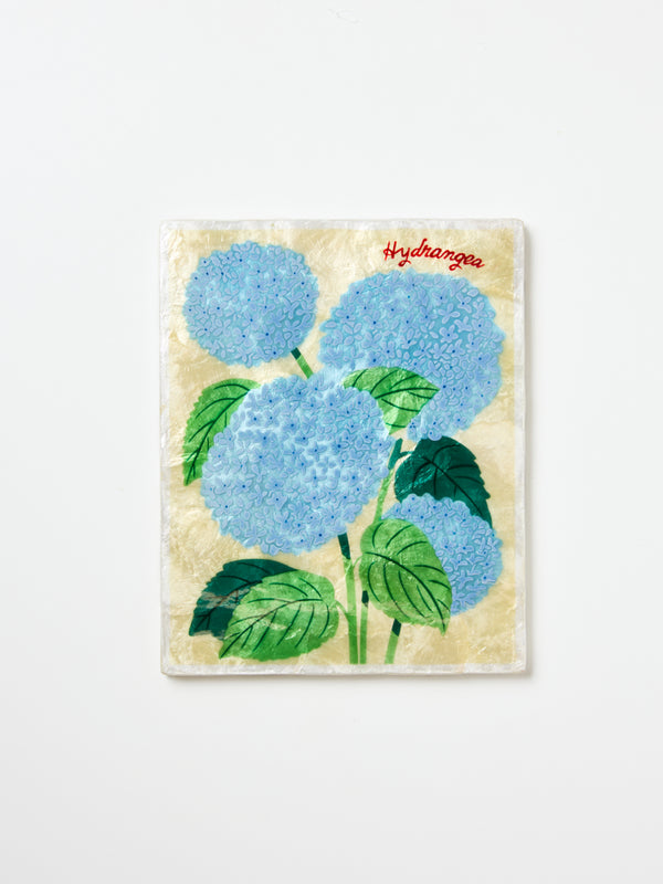 MARKET WALL ART HYDRANGEA