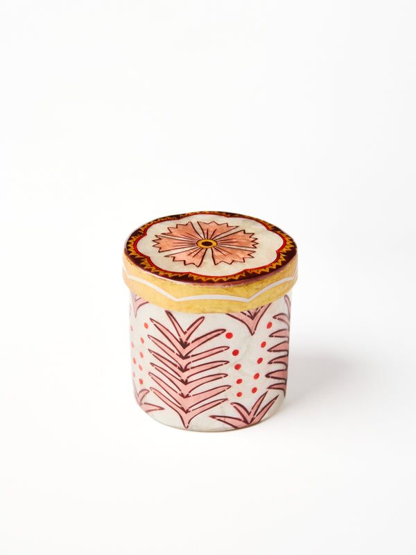 SAMIRA TALL BOX PINK FLOWER