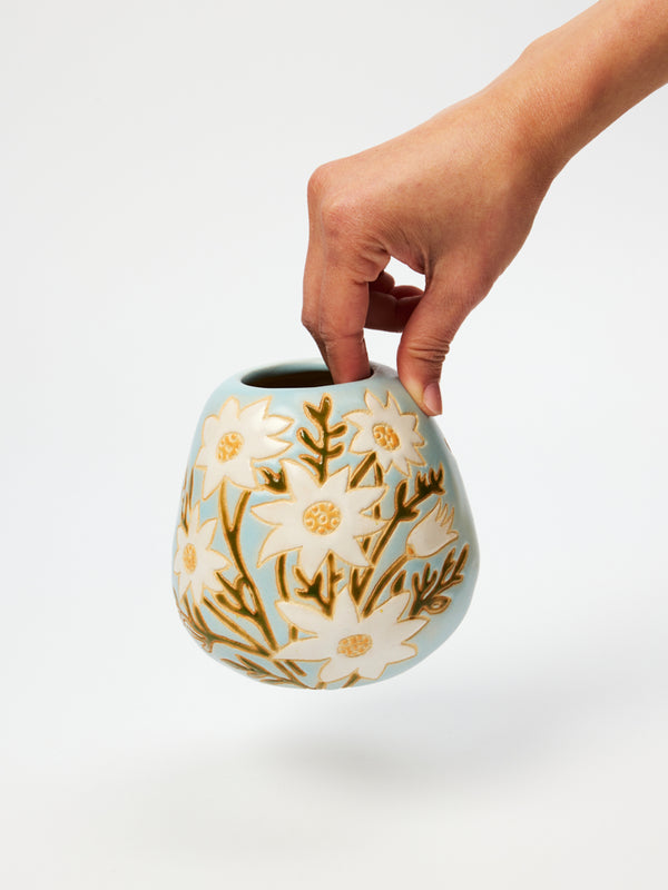 FLOWER MARKET VASE FLANNEL