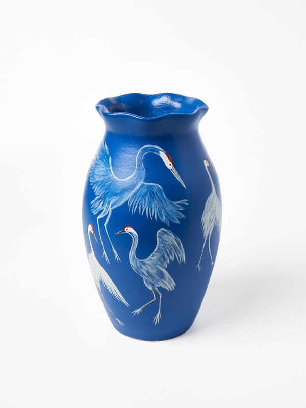 ODETTE VASE SAPPHIRE