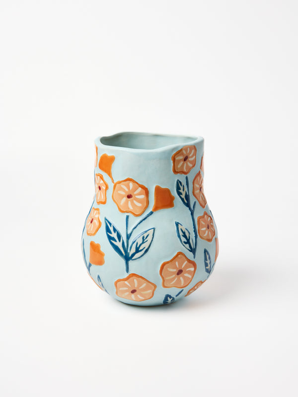 JUNIPER VASE BLUE
