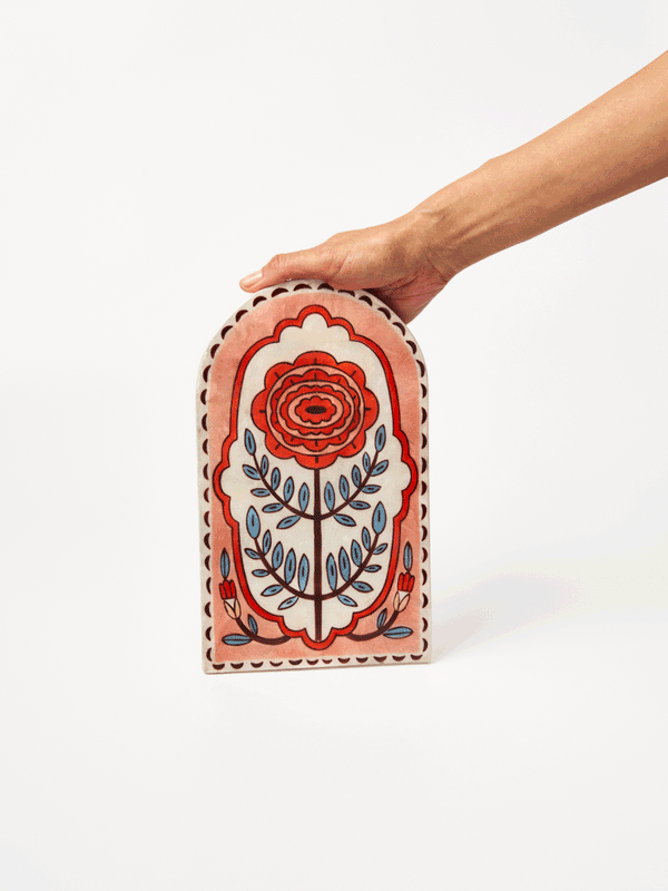 SAMIRA WALL ART FLOWER ARCH