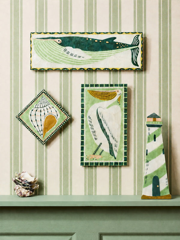 MARINER WALL ART PELICAN
