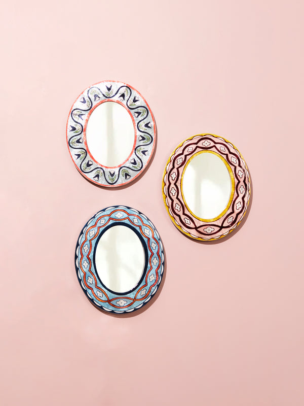 SAMIRA MIRROR BLUE WAVES