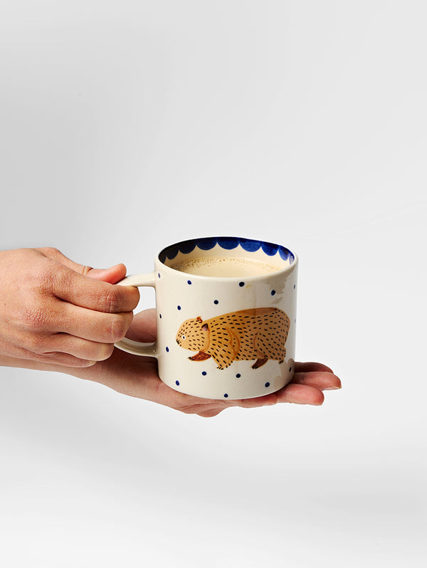 BURROW MUG BLUE