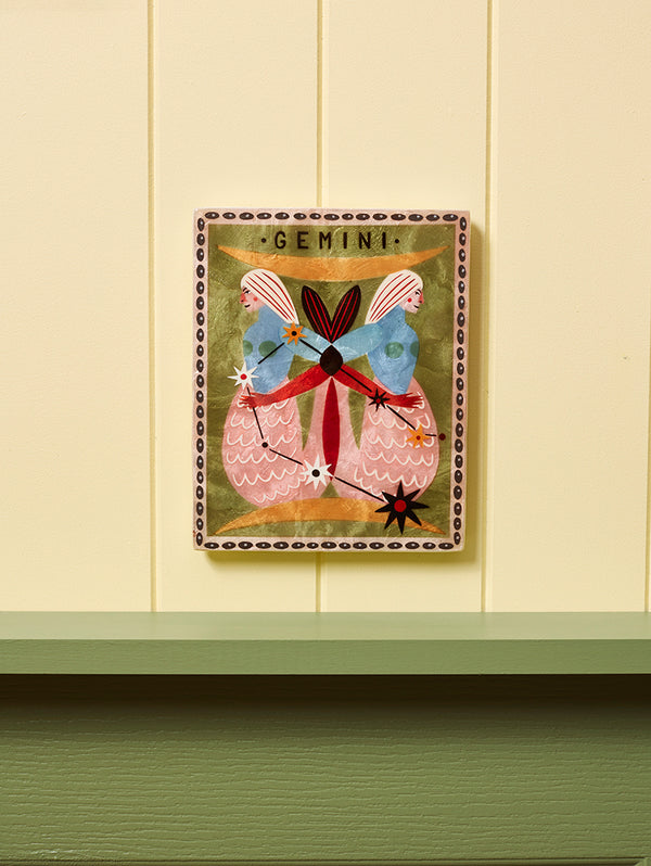 ZODIAC WALL ART GEMINI