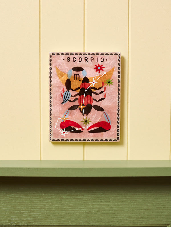 ZODIAC WALL ART SCORPIO