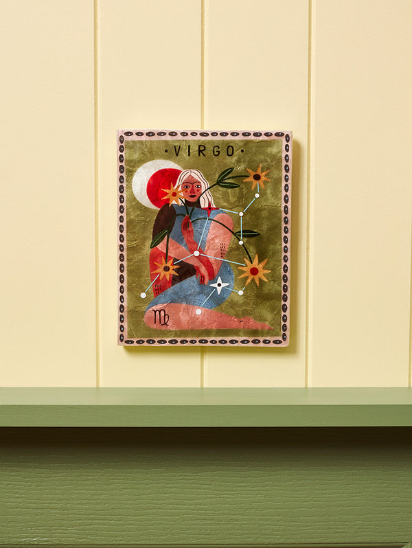 ZODIAC WALL ART VIRGO