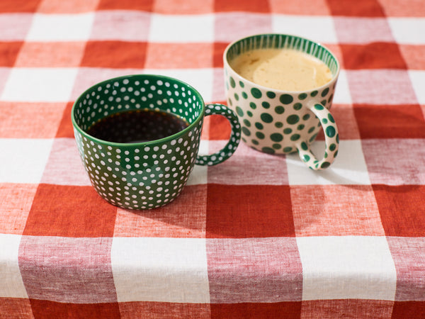 CHINO MUG GREEN SPRINKLE