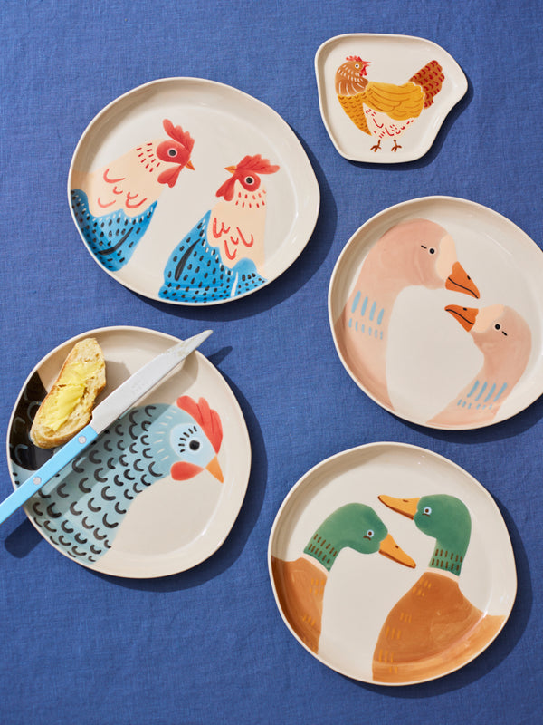 COOP BARN BLUE PLATE