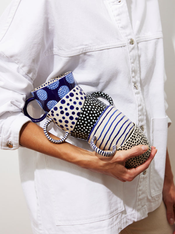 CHINO MUG WHITE SPRINKLE