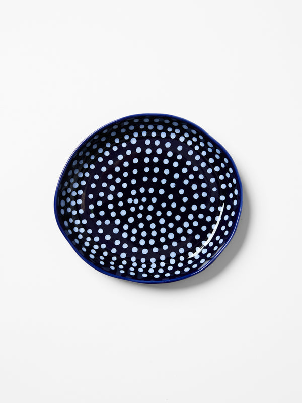 CHINO DISH NAVY SPRINKLE