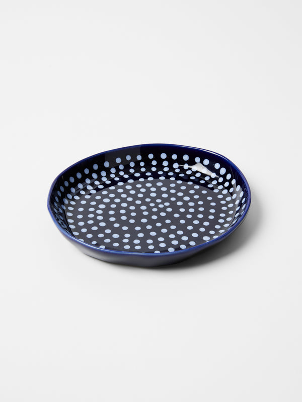 CHINO DISH NAVY SPRINKLE