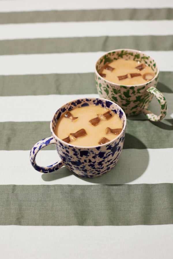 SPLATTER CHINO MUG GREEN